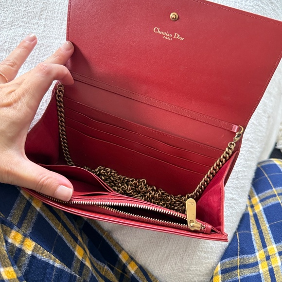 Dior diorama clutch croisière - red - Picture 2 of 8